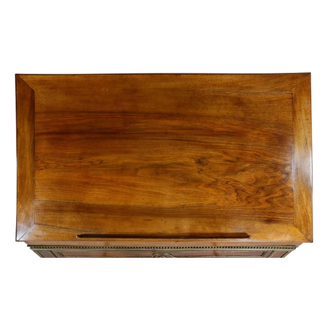 Louis XVI Walnut Architects Table a La Tronchin For Sale In Boston - Image 6 of 13