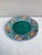 19th Century French Majolica Flowers Plate.