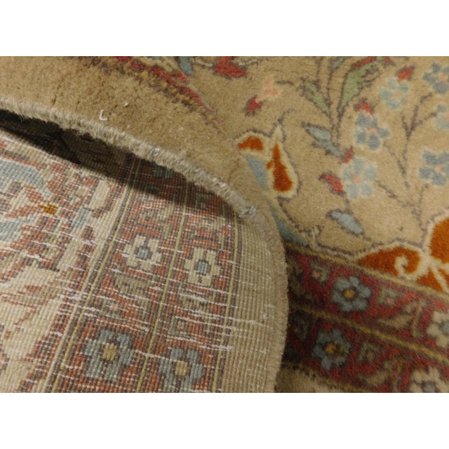 Vintage Hand-Knotted Rug 4'8"x 7' For Sale - Image 11 of 12