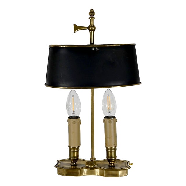 Small Hot Water Lamp in Brass For Sale