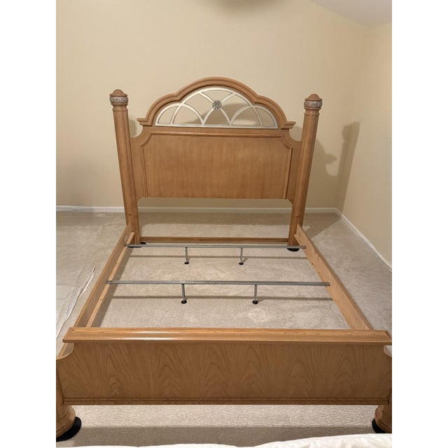 2000 - 2009 Stanley Coronation King Size Poster Bed For Sale - Image 5 of 14