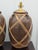 Vintage Pottery Vase Table Lamp With Woven Rattan Rope For Sale - Image 10 of 14