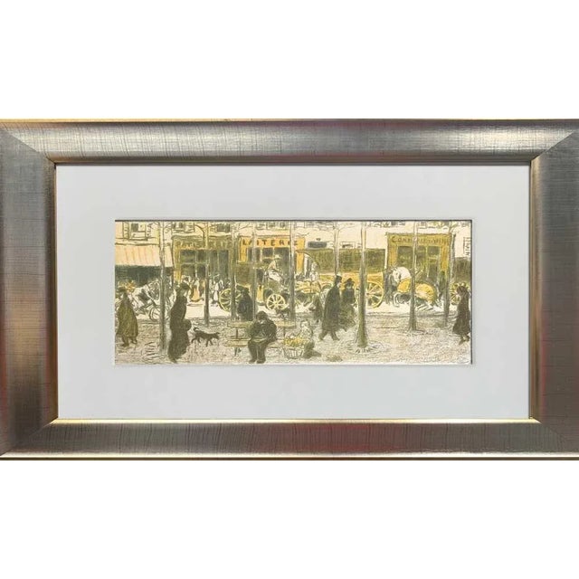 1950s Pierre Bonnard Lithograph Ltd. Edition + Frame Included For Sale - Image 5 of 5
