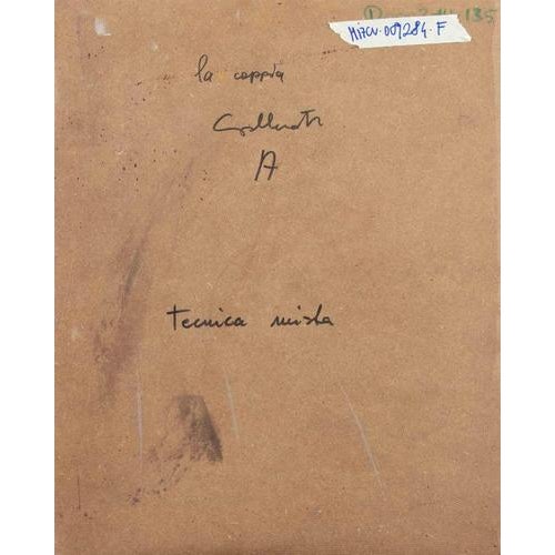 Oil on plywood realized by Alberto Gallerati (b. 1945) in 1970s. Hand signed. Very good condition. This piece is...
