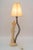 Cast Artificial Marble Table Lamp with Fabric Shade, Vienna, Austria, 1960s For Sale - Image 6 of 10