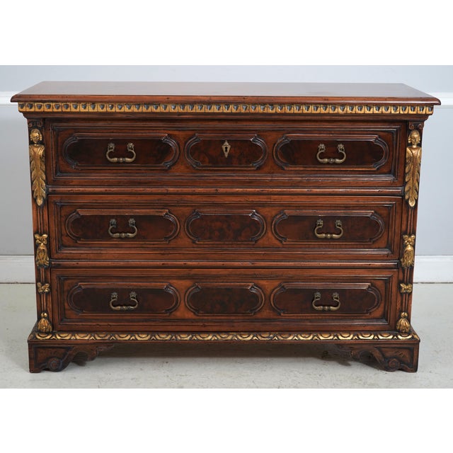 Italian Pair Francesco Molon Italian 3 Drawer Chest Dressers For Sale - Image 3 of 18