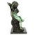 French Patinated Copper Sculpture of Seated Cherub After Charles Lemire For Sale - Image 4 of 18