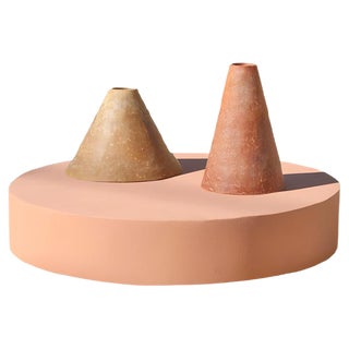 I Crudi Vases by Domenico Orefice for Le Terre, Set of 2 For Sale
