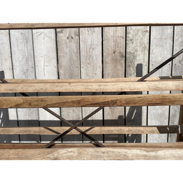 Mid-Century Modern Blonde Beech Bakery Trolley For Sale - Image 3 of 10