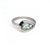 Natural Solitaire Aquamarine Ring Size 6.5 14k W Gold 1.60 Cts Certified For Sale In New York - Image 6 of 10