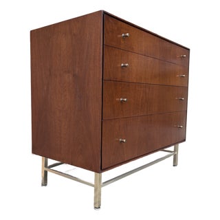 Refinished Mid Century Modern Chest of Drawers by John Stuart. Circa 1960s. For Sale