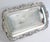 International Silver 1950s International Silver Co. Silverplate Rectangle Embossed Bread Platter Serving Tray For Sale - Image 4 of 16
