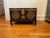 Asian Vintage Mid Century Asian Carved Trunk on Stand With Brass Latch For Sale - Image 3 of 11