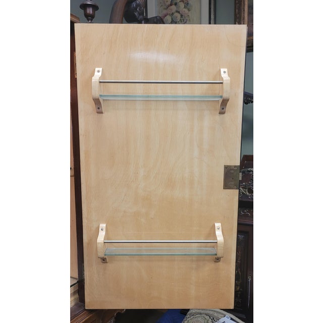 Antique Georgian English Burlwood Bar For Sale - Image 12 of 17