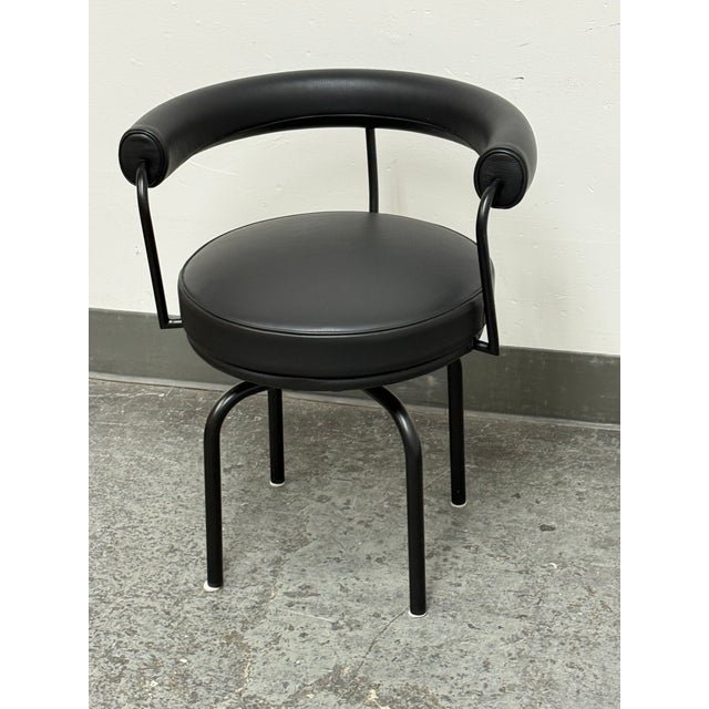 Charlotte Perriand for Cassina Lc7 Swivel Chair For Sale - Image 10 of 12