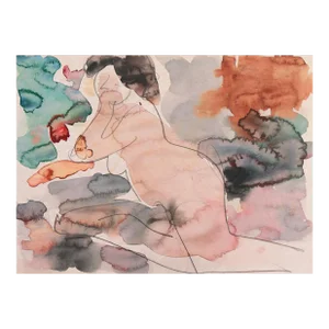 'Seated Nude' by Victor Di Gesu, Paris, Louvre, Académie Chaumière, Salon D'Automne, Los Angeles County Museum of Art, San Francisco Art Association