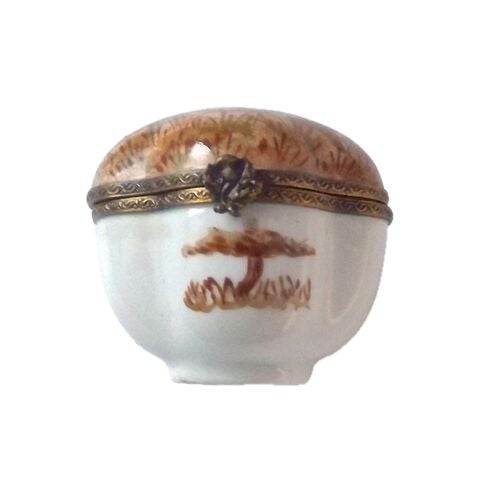 French Vintage Cottage in the Woods Limoges Box For Sale - Image 3 of 6