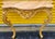 Mid-Century French Louis XiV Style Carved Pine Console Table W/ Pink Marble Top For Sale - Image 10 of 11
