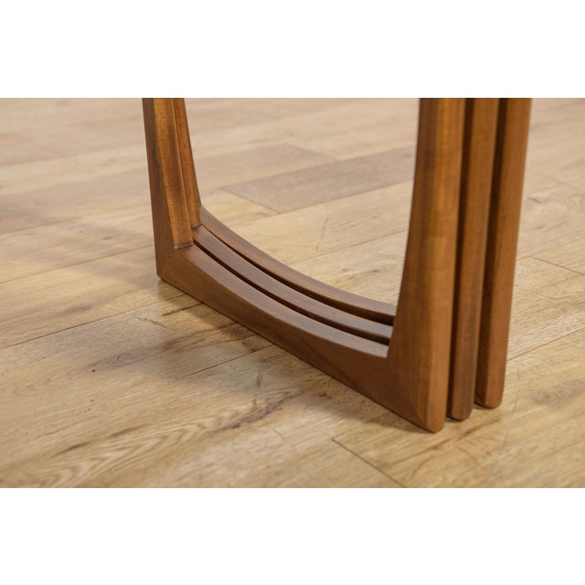 Mid-Century Teak Nesting Tables by R. Benett for G-Plan, United Kingdom, 1970s, Set of 3 For Sale - Image 10 of 18