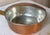 Farmhouse Vintage Tinned Copper Pot With Strainer & Brass Handle For Sale - Image 3 of 9
