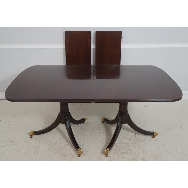 Age: Approx: 30 Years Old Details: Finish no.9 Hamiliton Georgian Style Mahogany Ball & Claw Feet Bracket Feet & Casters...