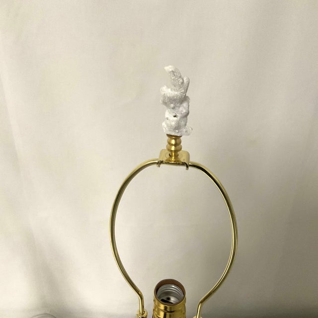 Custom Made Natural Sealife Lamps in Glass - a Pair For Sale - Image 14 of 14