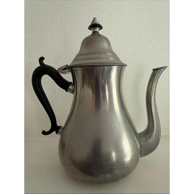 Mid-Century Modern 1950s Dutch Royal Holland 5 Piece Tea & Coffee Set with Salt & Pepper Shakers For Sale - Image 3 of 9