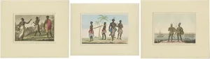 Ferrario, Illustrations of Natives of Africa, 1819, Prints, Set of 3