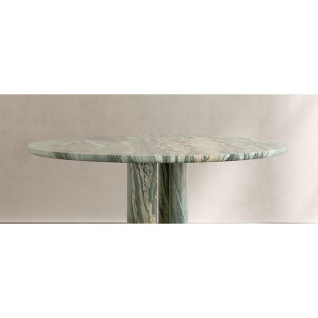 Not Yet Made - Made To Order Roman Dining Table III in Cippolino Marble by Paloma Editions For Sale - Image 5 of 7