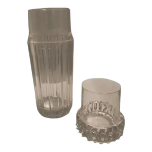 Vintage Tiffany & Co. Atlas Carafe and Tumbler