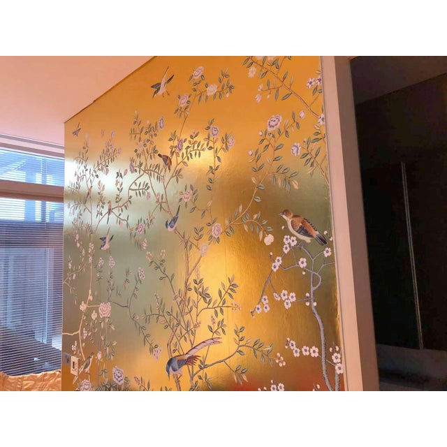 If you love the look of De Gournay wallpaper but not the price, this is for you. Luxury Chinoiserie Hand-Painted Mural |...
