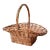 Vintage Large Wicker Basket For Sale