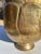 Vintage Hammered Brass Decorative Urn For Sale - Image 6 of 9