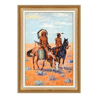 Early 20th Century Iron Eye Cody, Clarence Ellsworth For Sale