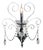 Collection Royal Wall Lamp, Metal and Crystal, Nca 100 by Jago For Sale