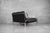 Black Leather Stringa 2-Seater Sofa by Gae Aulenti for Poltronova, 1960s, in Very Good conditions. Designed 1960 to 1969 I...