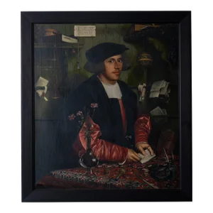 Max Finné - the Merchant Portrait After Hans Holbein