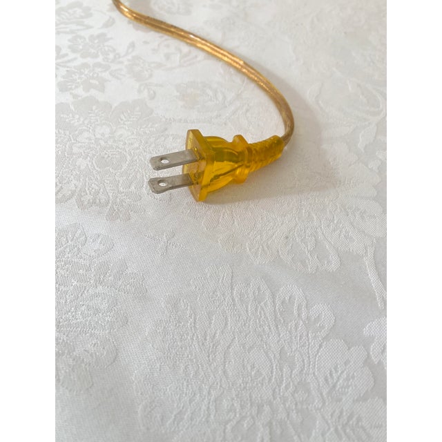 Mid-Century Modern Late 20th Century Solid Brass Traditional and Classic Curvaceous Urn Shaped Lamp Mint Condition For Sale - Image 3 of 16