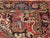 Vintage Persian Heriz Rug, Hand-Knotted Wool, Geometric Medallion Pattern, Red & Navy, 9x12 For Sale In Chicago - Image 6 of 18