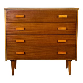 Scandinavian Teak Chest of Drawers, 1960 For Sale