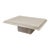 Large Vintage Italian Travertine Coffee Table For Sale