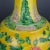 Ceramic Chinese Vintage Ceramic Vase,Ming Dynasty Yongle Marked Yellow Ground Famille Verte Porcelain Vase With Dragon Phoenix Relief For Sale - Image 7 of 7
