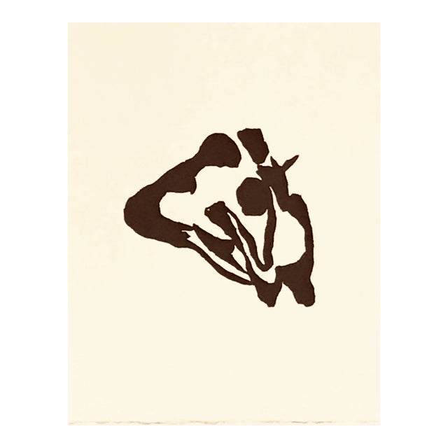 1982 Jean Arp Woodcut Untitled C15 ..... For Sale
