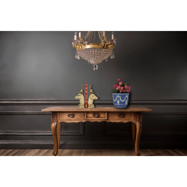 Polished Brass Stag’s Head Bookends / Mantle Ornaments For Sale In Los Angeles - Image 6 of 6