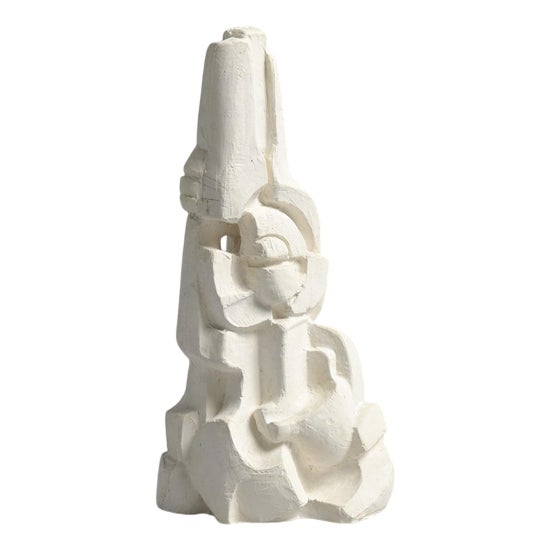 Jan Keustermans, Abstract Sculpture, Plaster For Sale