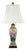 Vintage Style Famille Rose Chinoiserie Porcelain Table Lamp For Sale