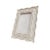 Carved Stone Picture Frame: Wavy Textured Decor For Sale - Image 4 of 6