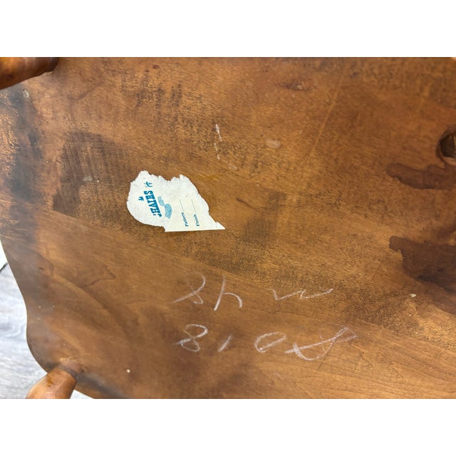 Vintage Tell City Hard Rock Maple Dining Chairs - Set of 4 For Sale - Image 10 of 11