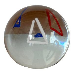 Post-Modern Art Glass Paperweight / Sculpture by Svoboda Karlov