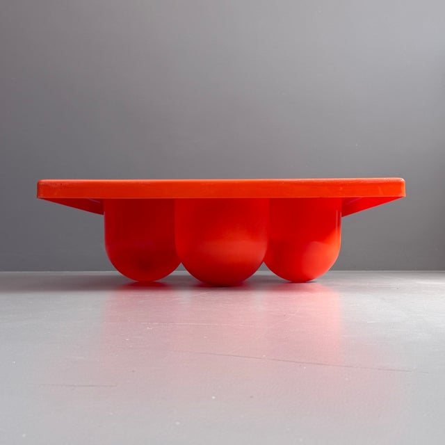 Mid-Century Modern Space Age Plastic Lounge Table, 1970s For Sale - Image 3 of 14